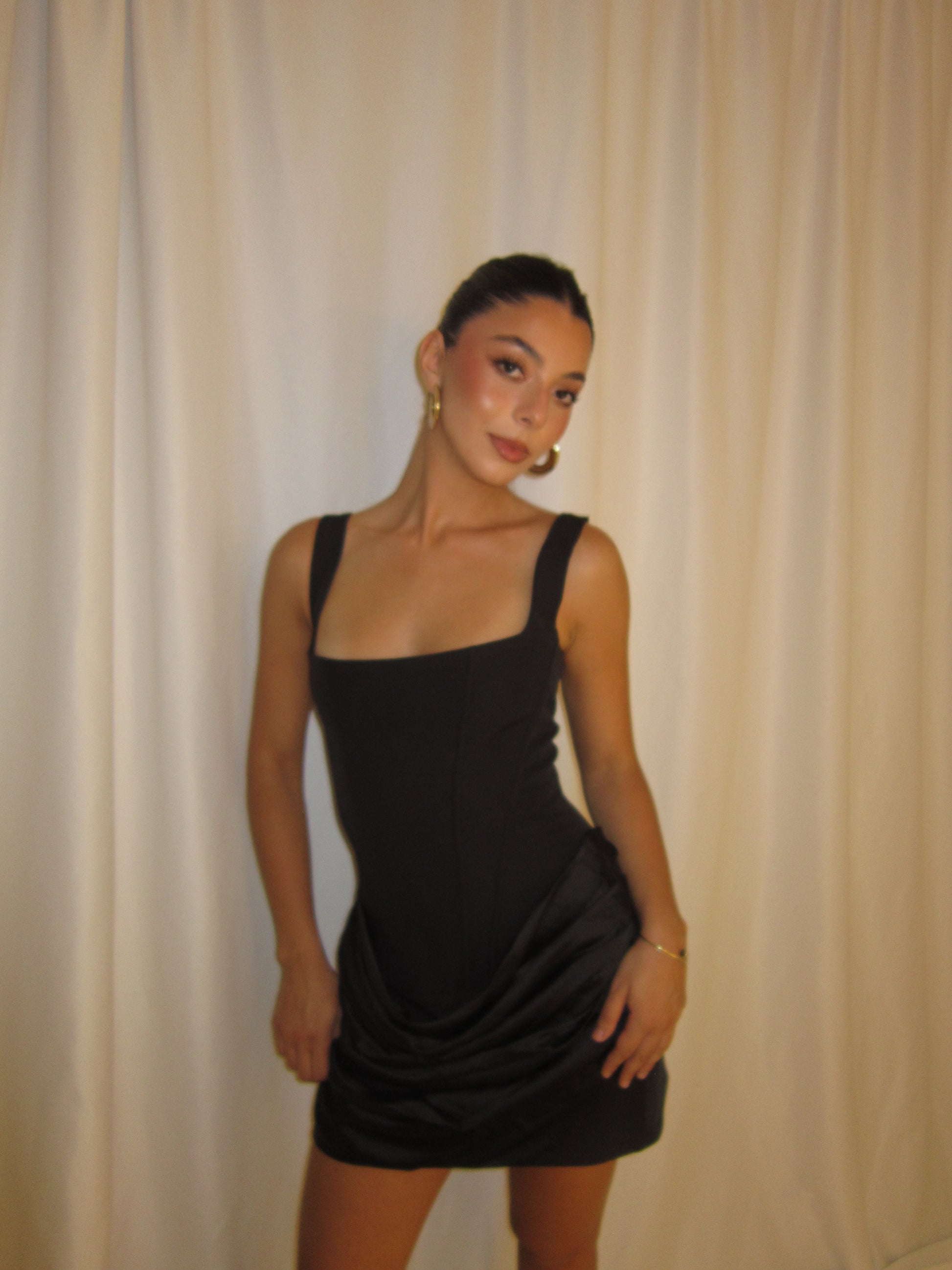Corset Mini in “ Black “