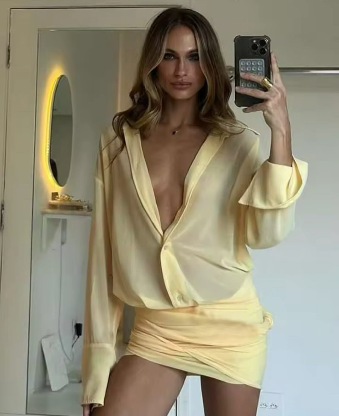 Mini Butter Dress