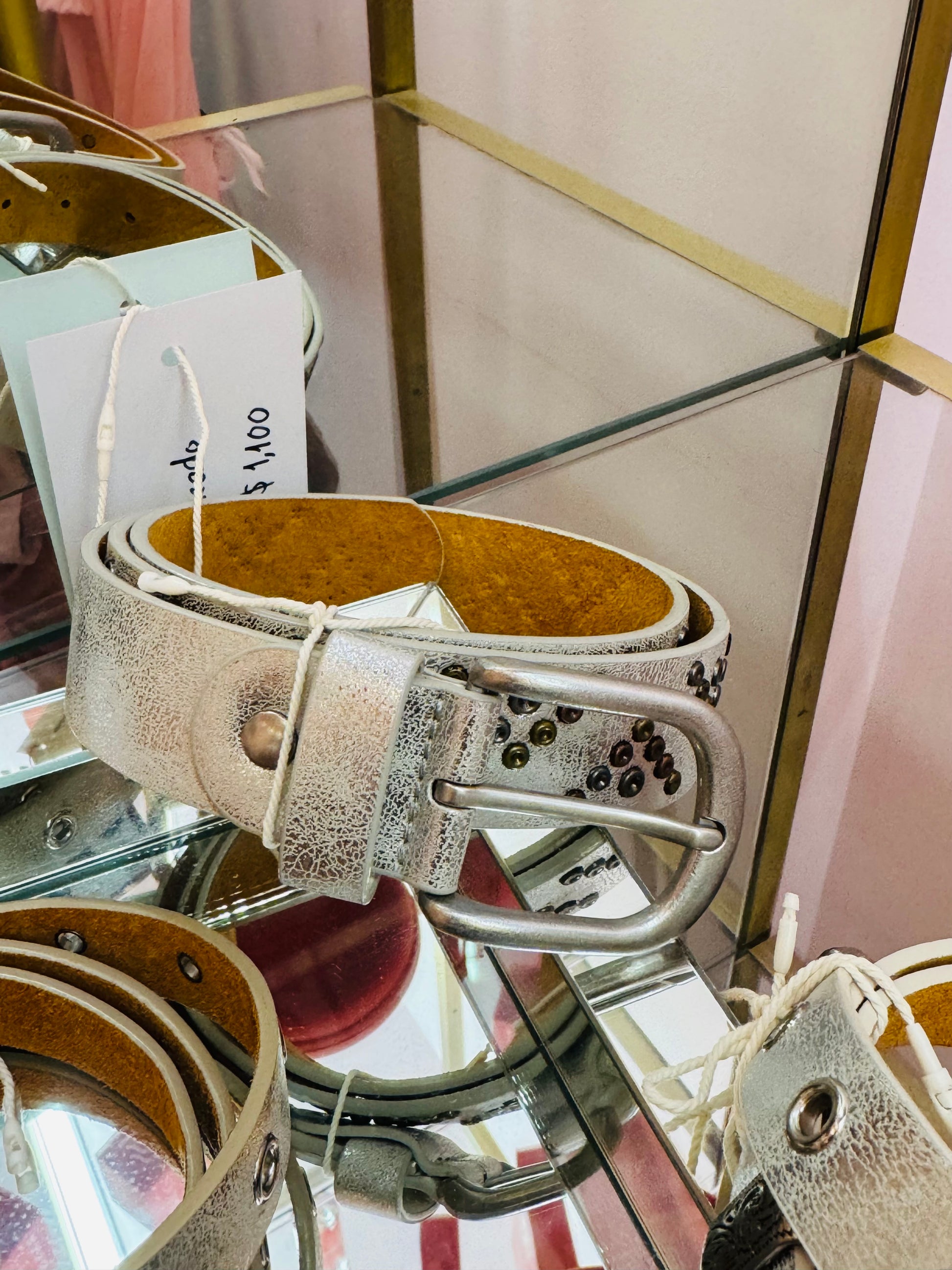 “ Alma “ Plata Belt