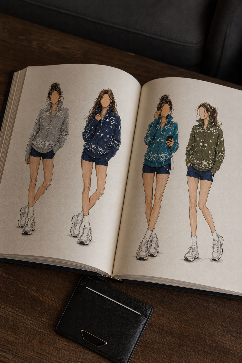 NAVY ZIP ZUP