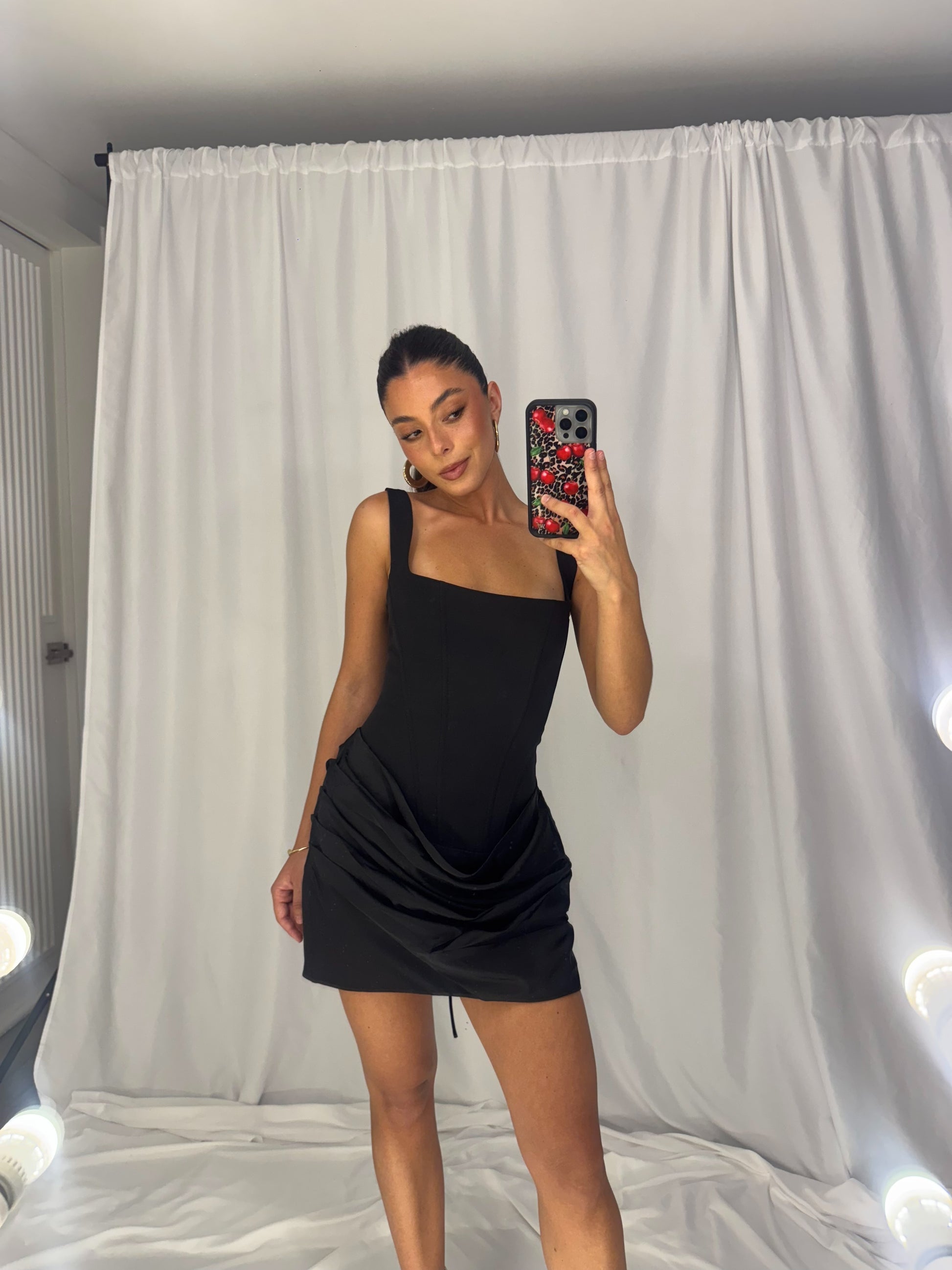 Corset Mini in “ Black “