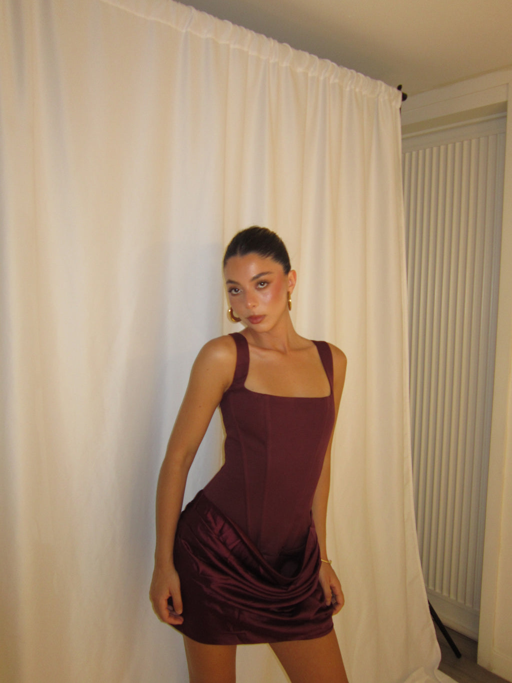 Corest Mini in “ Burgundy ”