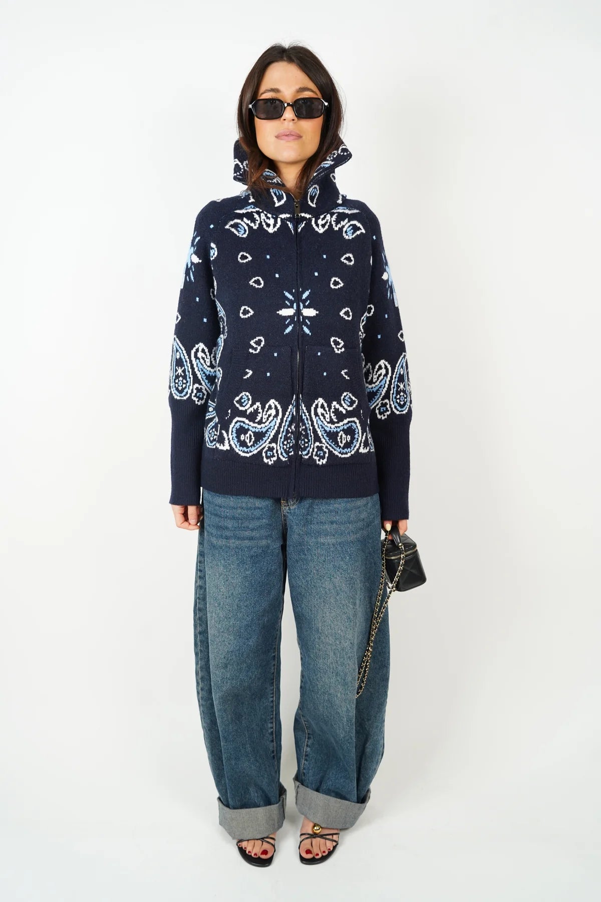 NAVY ZIP ZUP
